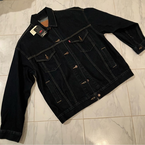 Levi's Jackets & Blazers - Levi's Black Denim Jean Jacket NWOT